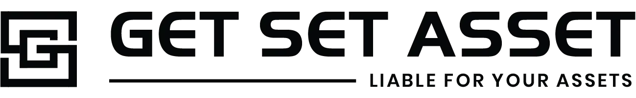 Get Set Asset Black Logo